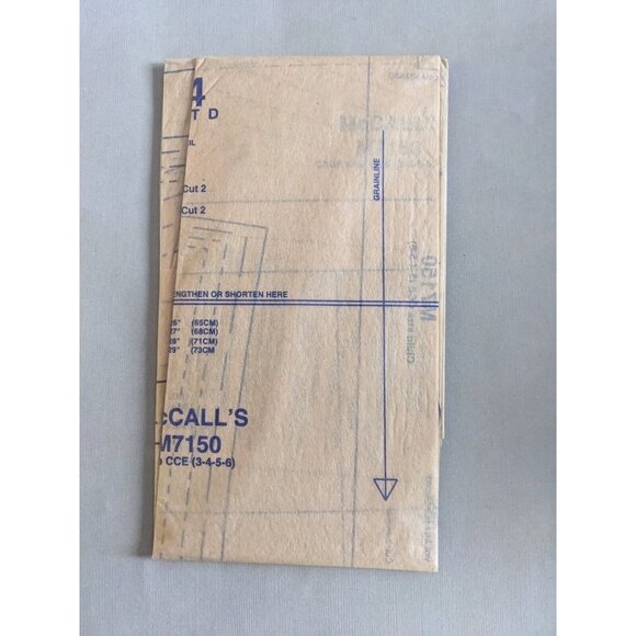 Easy McCalls Pattern 7150 Top Tunic Dress Shorts Leggings Sz 3 4 5 6 Uncut Girl - Picture 6 of 8